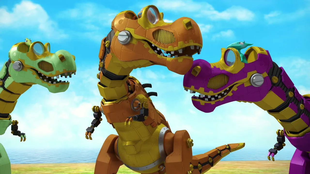 Cena de Dino Trem: Ilha da Aventura (2021)
