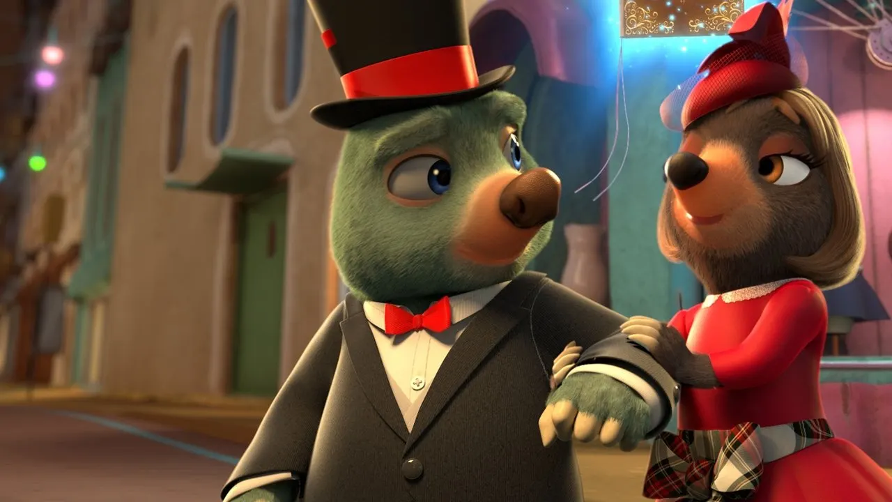 Cena de Master Moley em O Convite Real (2019)