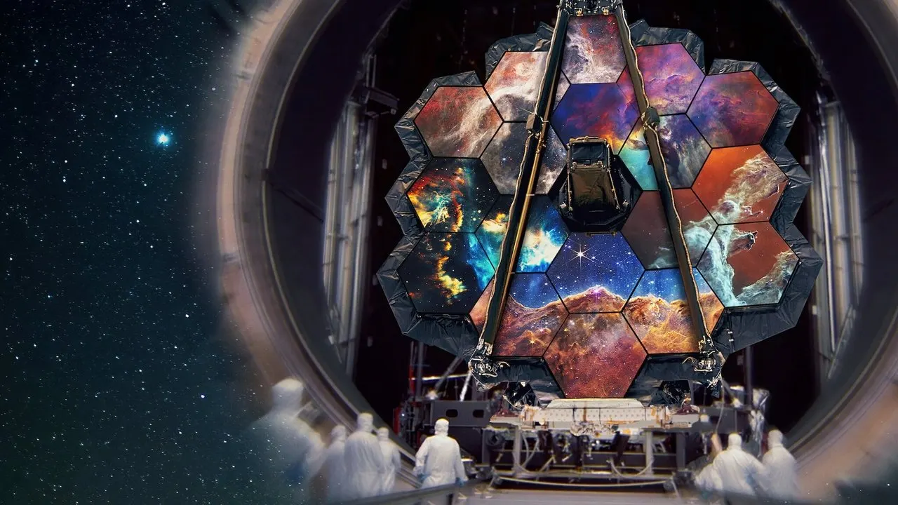 Cena de Explorando o Desconhecido: A Máquina do Tempo Cósmica (2023)