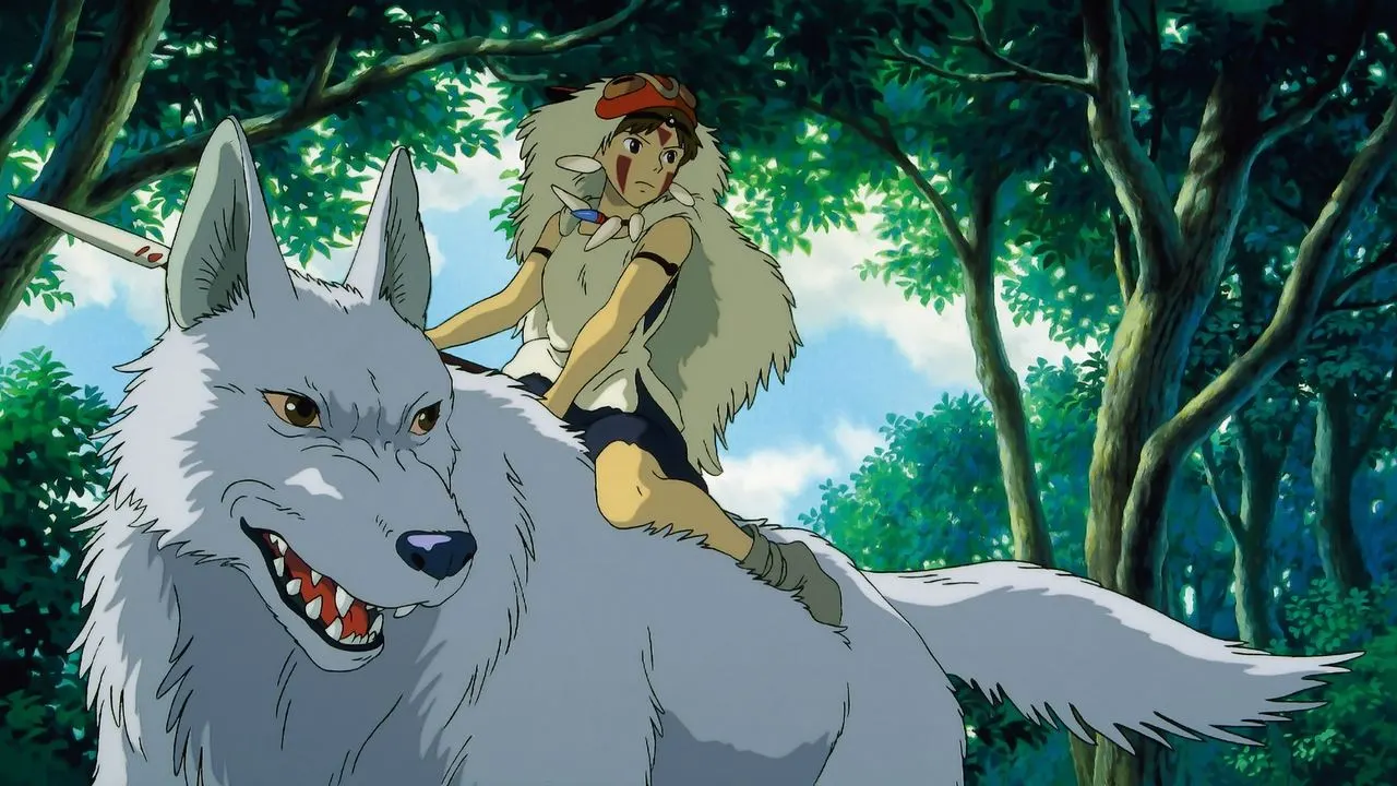 Cena de Princesa Mononoke (1997)