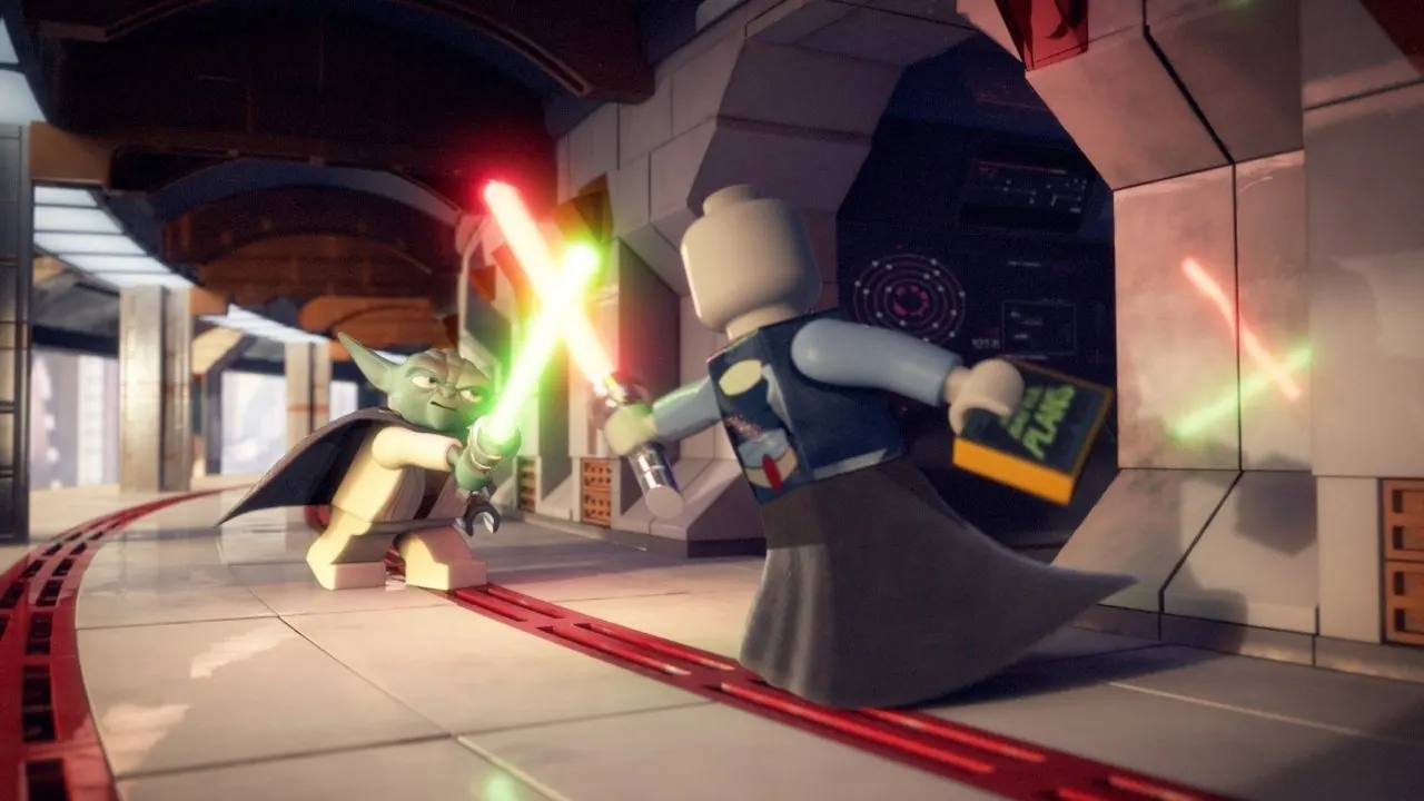 Cena de Lego Star Wars: A Ameaça Padawan (2011)