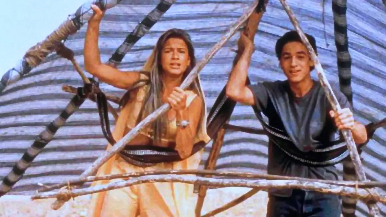 Cena de Um Garoto no Palácio de Aladdin (1997)