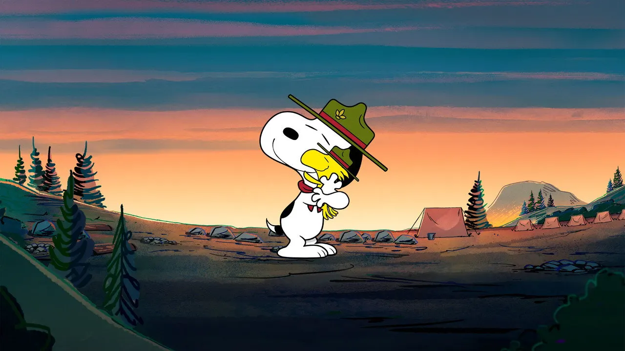 Cena de Snoopy Vai Acampar (2024)