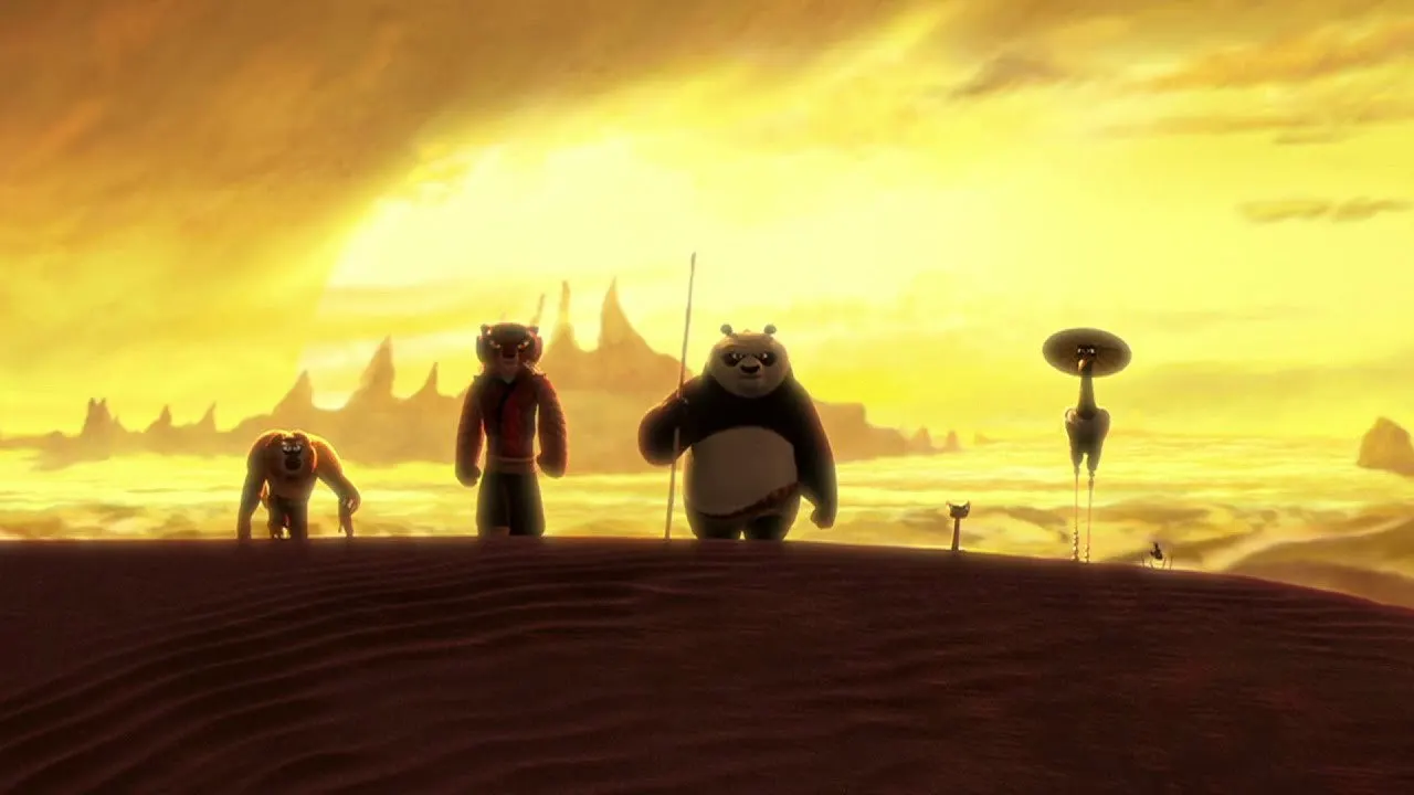 Cena de Kung Fu Panda 2 (2011)