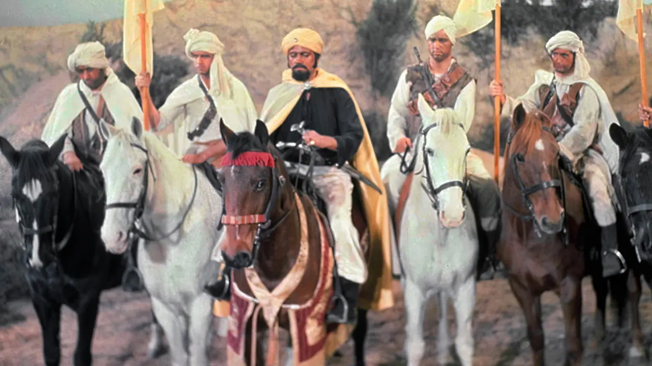 Cena de O Bandido de Kandahar (1965)
