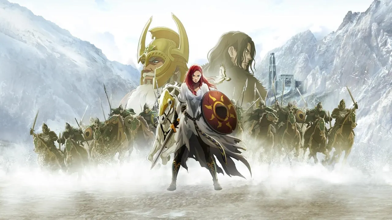Cena de O Senhor dos Anéis: A Guerra dos Rohirrim (2024)
