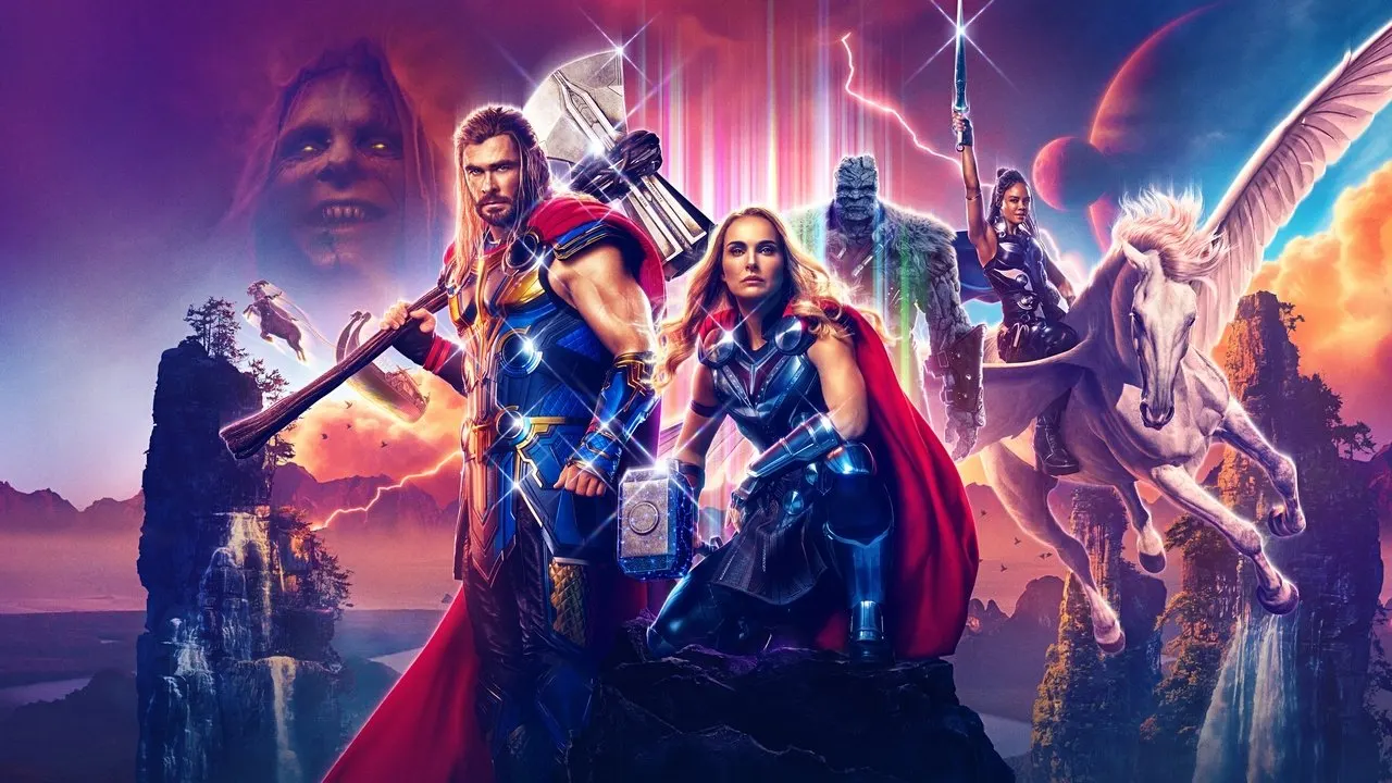 Cena de Thor: Amor e Trovão (2022)
