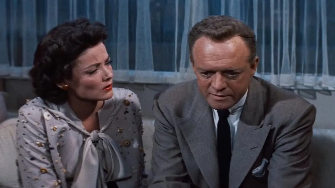 Cena de A Viúva Negra (1954)