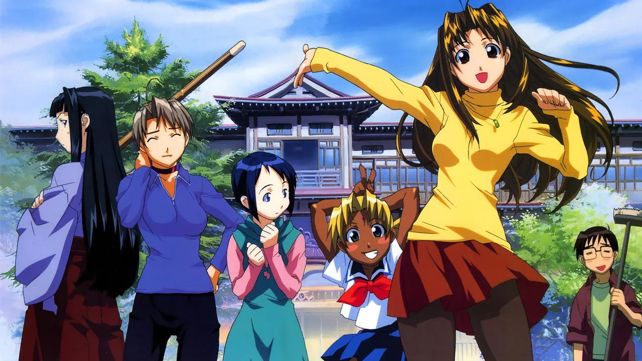Cena de Love Hina (2000)