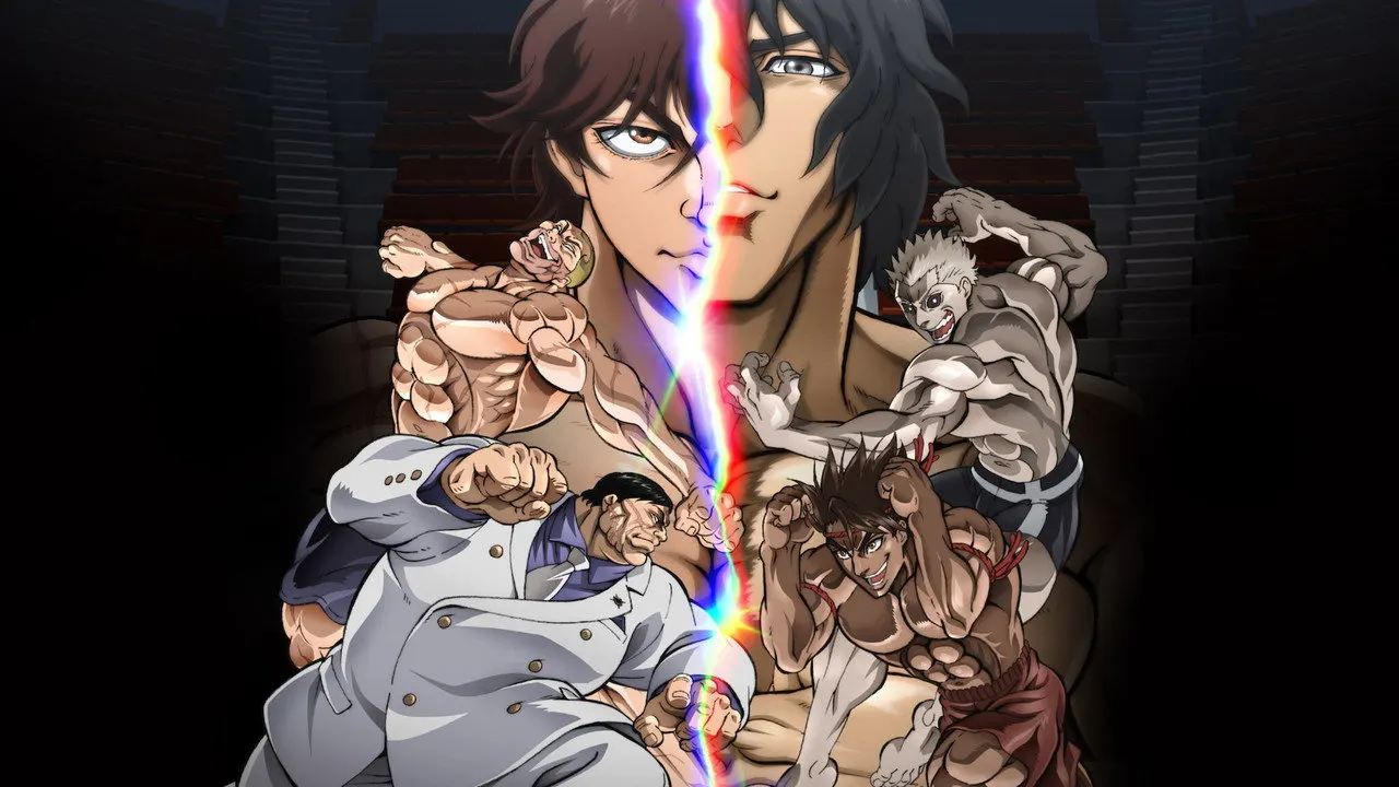 Cena de Baki Hanma x Kengan Ashura (2024)