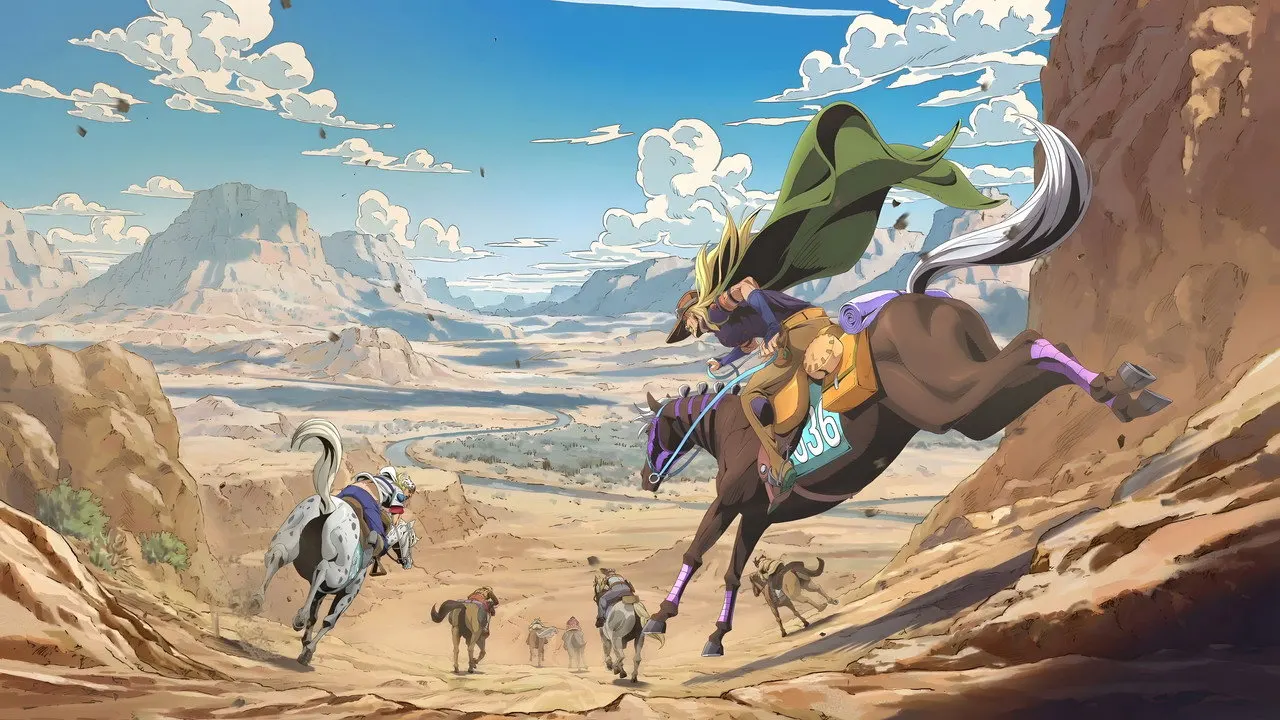 Cena de JoJos Bizarre Adventure (2012)