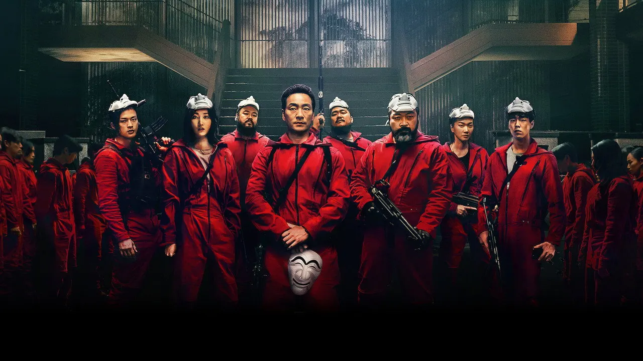 Cena de La Casa de Papel Coreia (2022)