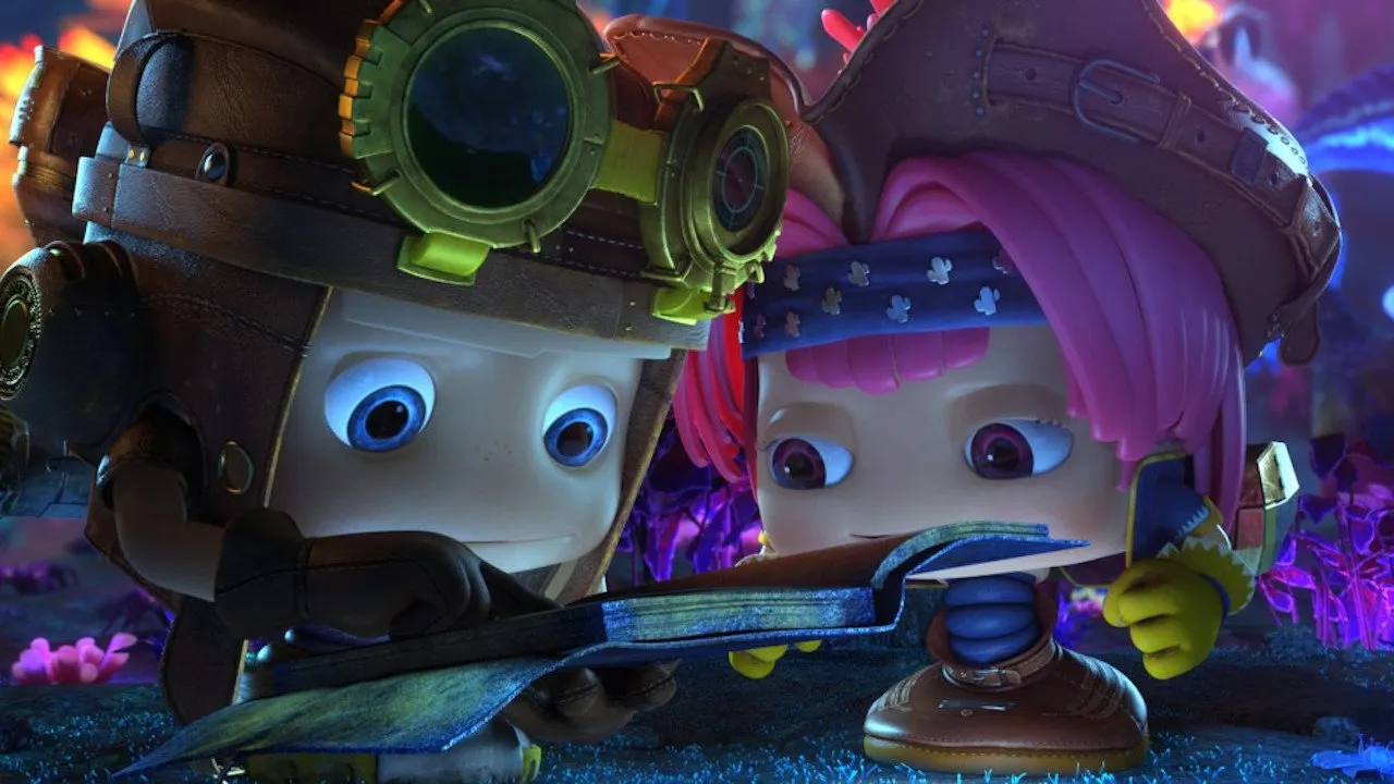 Cena de Axel e os Meninos do Espaço (2017)