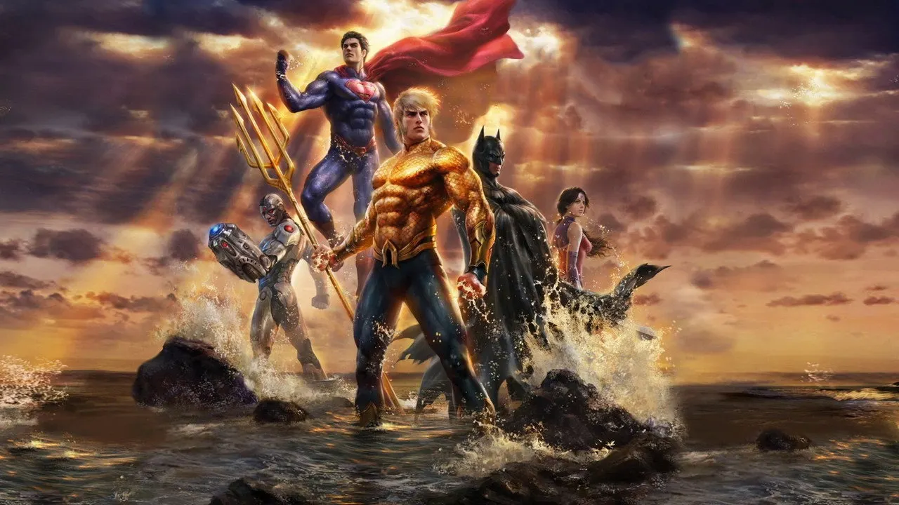 Cena de Liga da Justiça: Trono de Atlantis (2015)