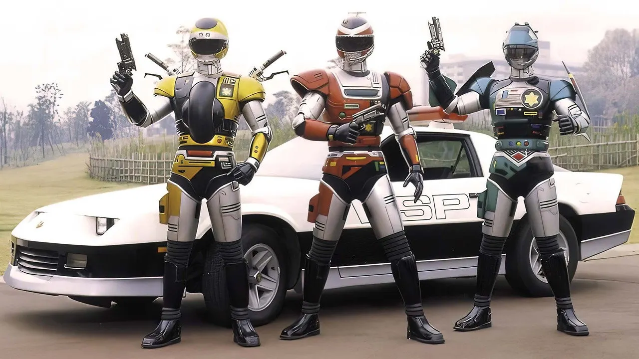 Cena de Esquadrão Especial Winspector (1990)