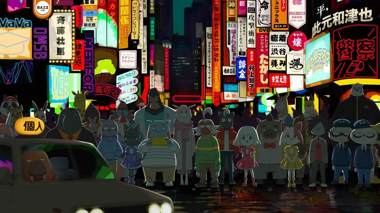 Cena de Odd Taxi (2021)