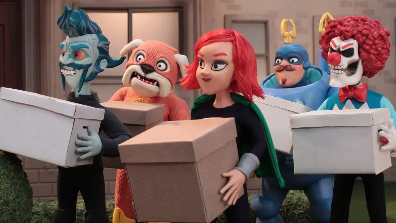 Cena de SuperMansion (2015)