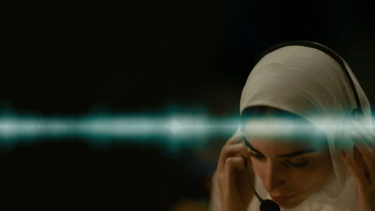 Cena de A Voz de Hind Rajab (2025)