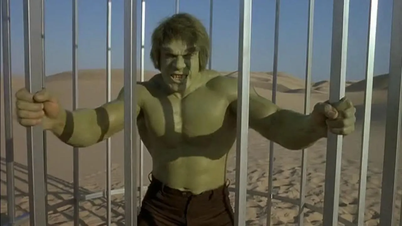 Cena de O Casamento do Incrível Hulk (1980)