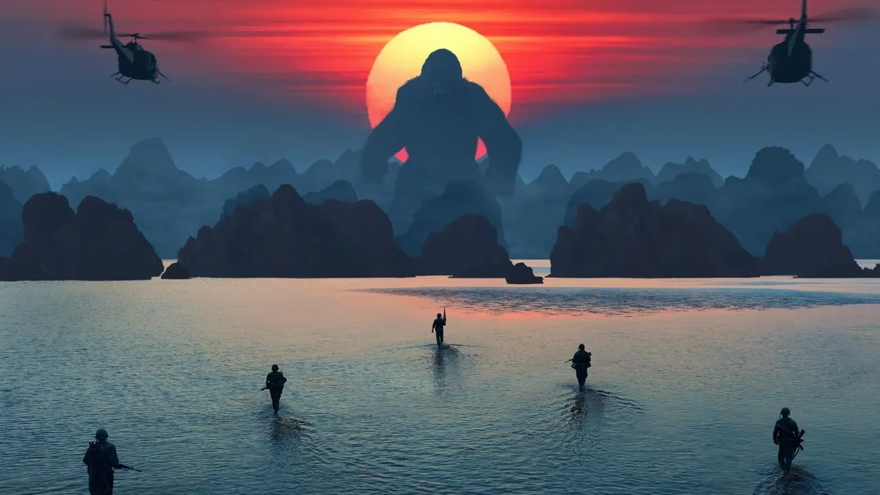 Cena de Kong: A Ilha da Caveira (2017)