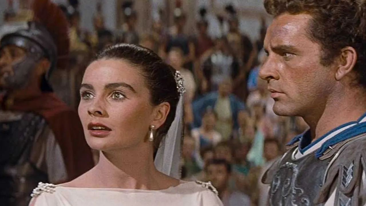 Cena de O Manto Sagrado (1953)