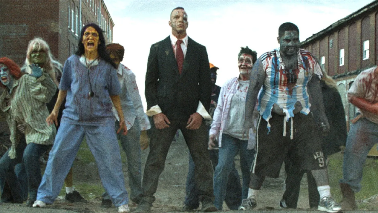 Cena de Praga Zumbi: Invasão Americana (2021)