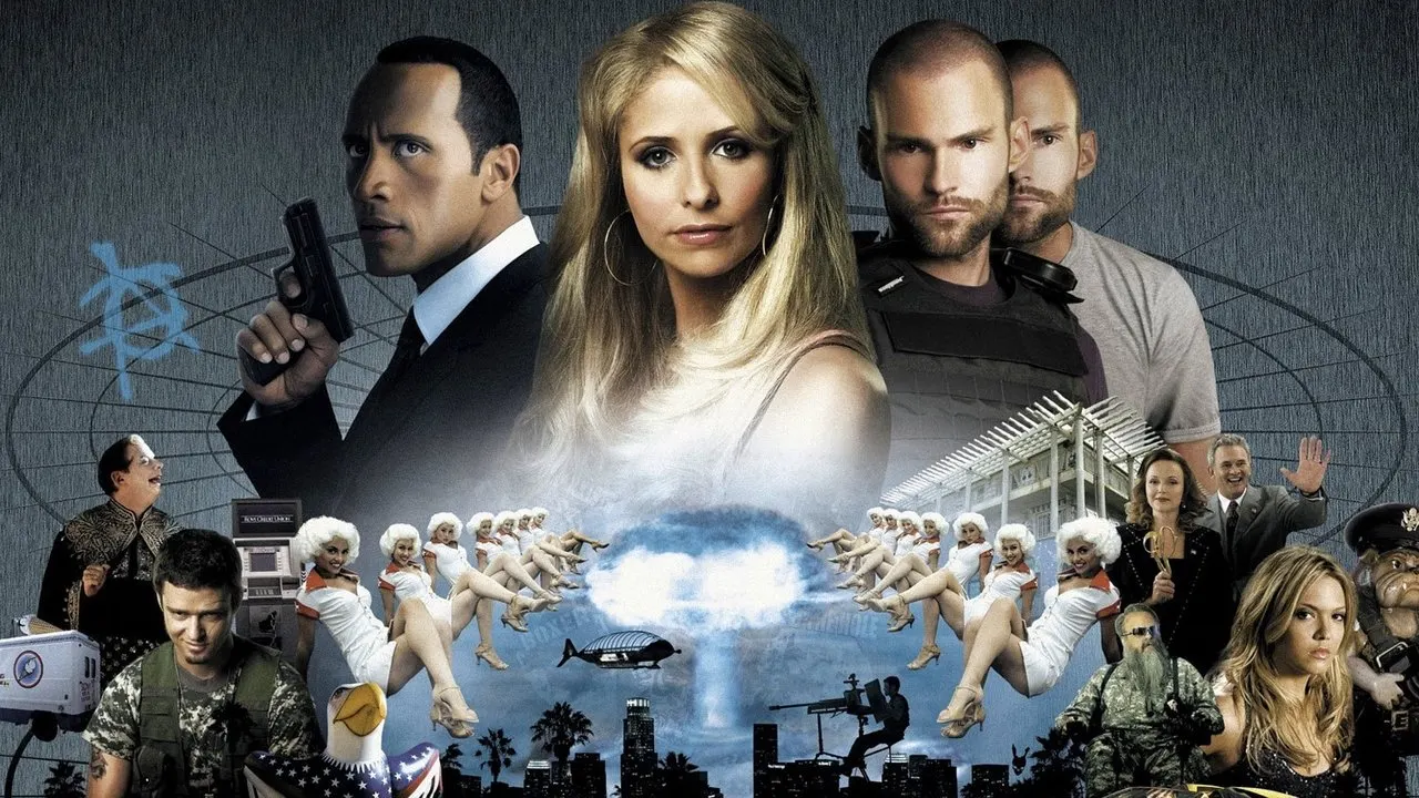 Cena de Southland Tales: O Fim do Mundo (2007)
