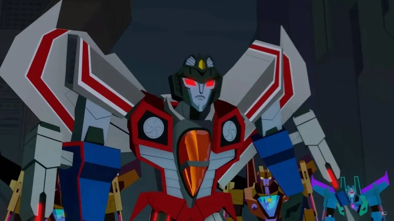 Cena de Transformers Cyberverse (2018)