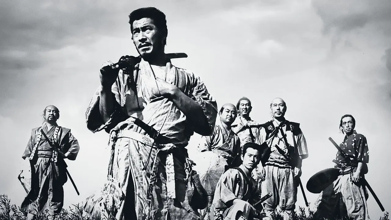 Cena de Os Sete Samurais (1954)