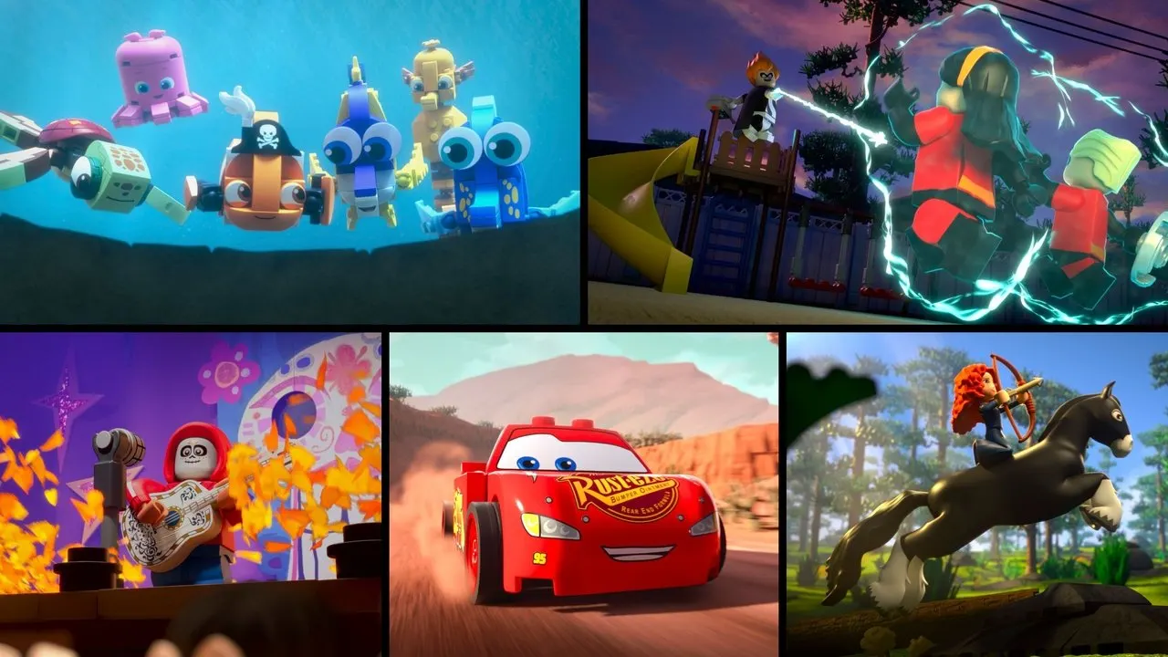 Cena de LEGO Pixar: BrickToons (2024)