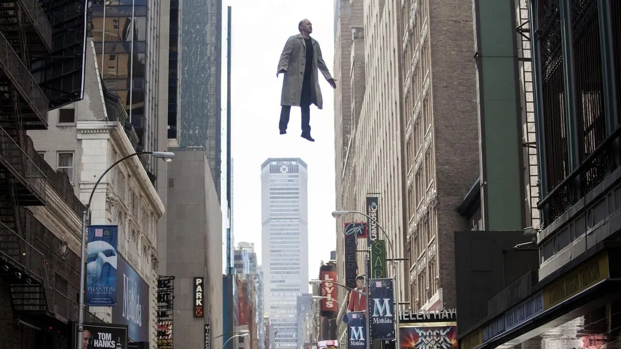 Cena de Birdman ou (A Inesperada Virtude da Ignorância) (2014)