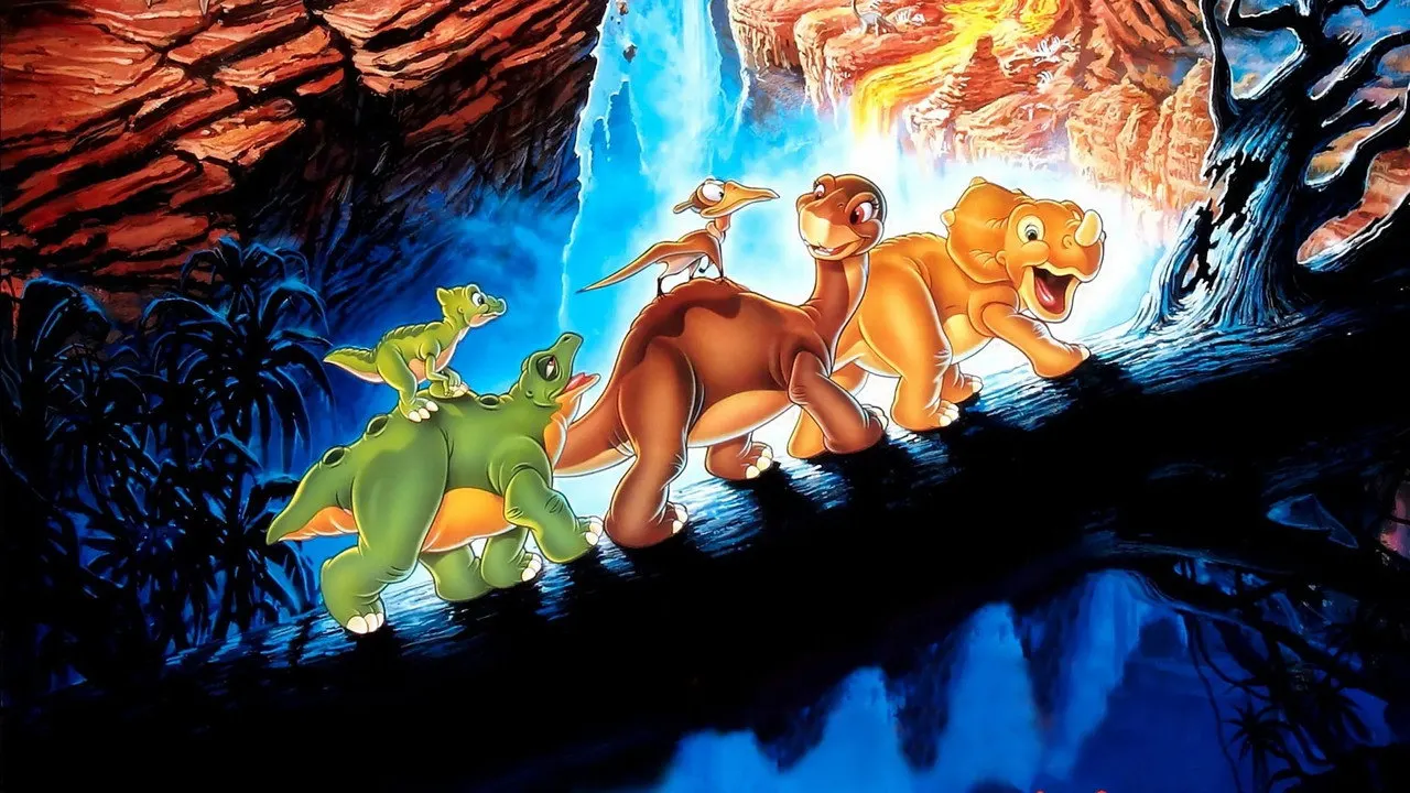 Cena de Em Busca do Vale Encantado (1988)