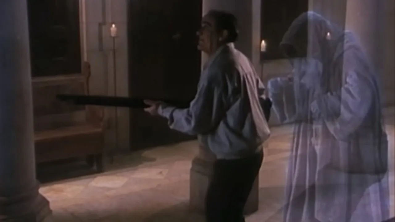 Cena de Simão, o Fantasma Trapalhão (1998)
