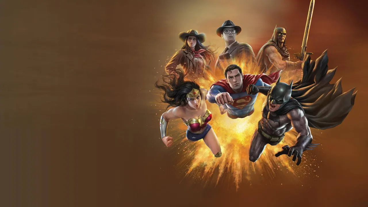 Cena de Liga da Justiça: Mundo Bélico (2023)