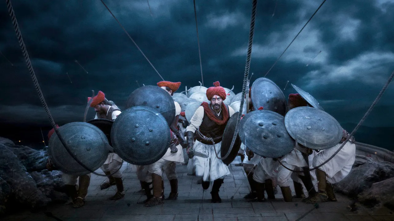 Cena de Tanhaji, O Guerreiro Desconhecido (2020)