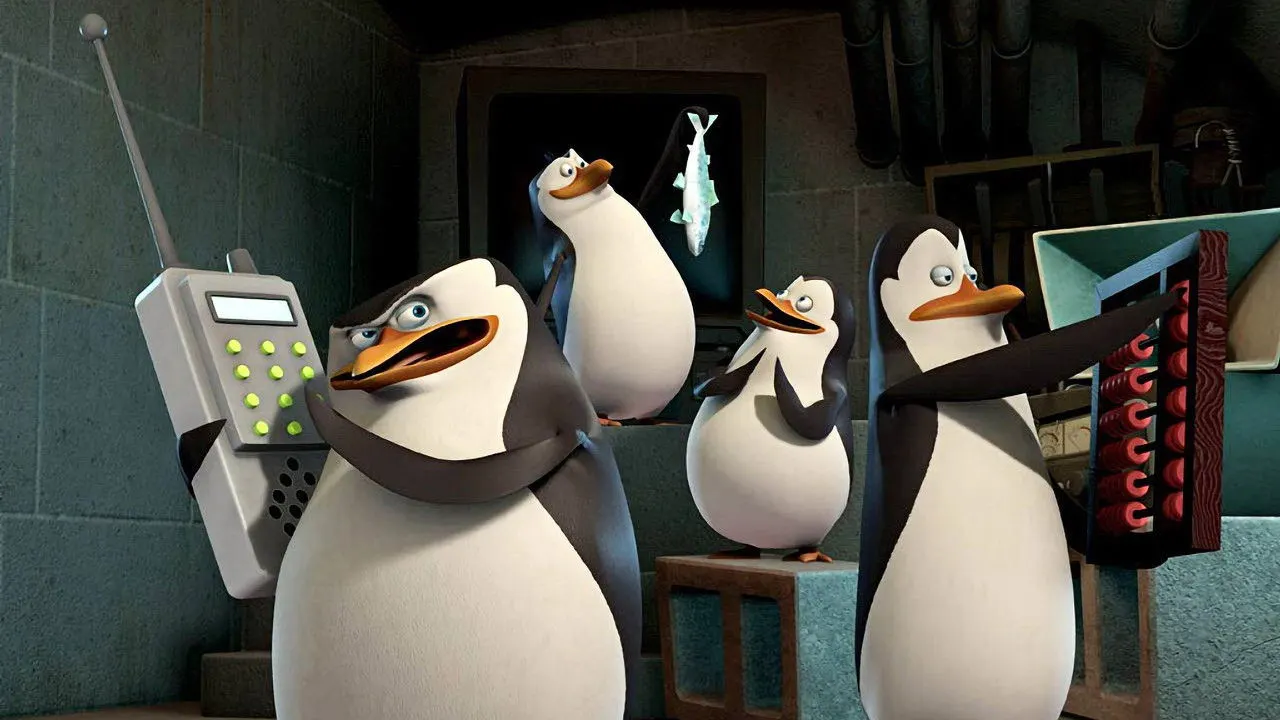 Cena de Os Pinguins de Madagascar (2008)