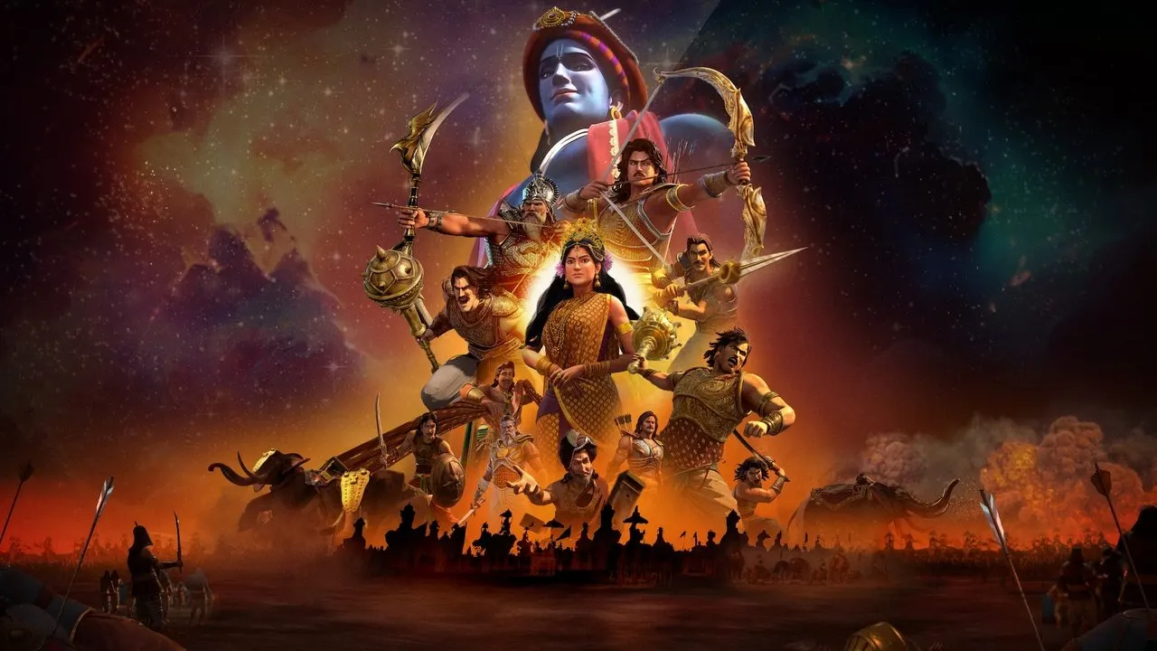 Cena de Kurukshetra: A Grande Guerra de Mahabharata (2025)