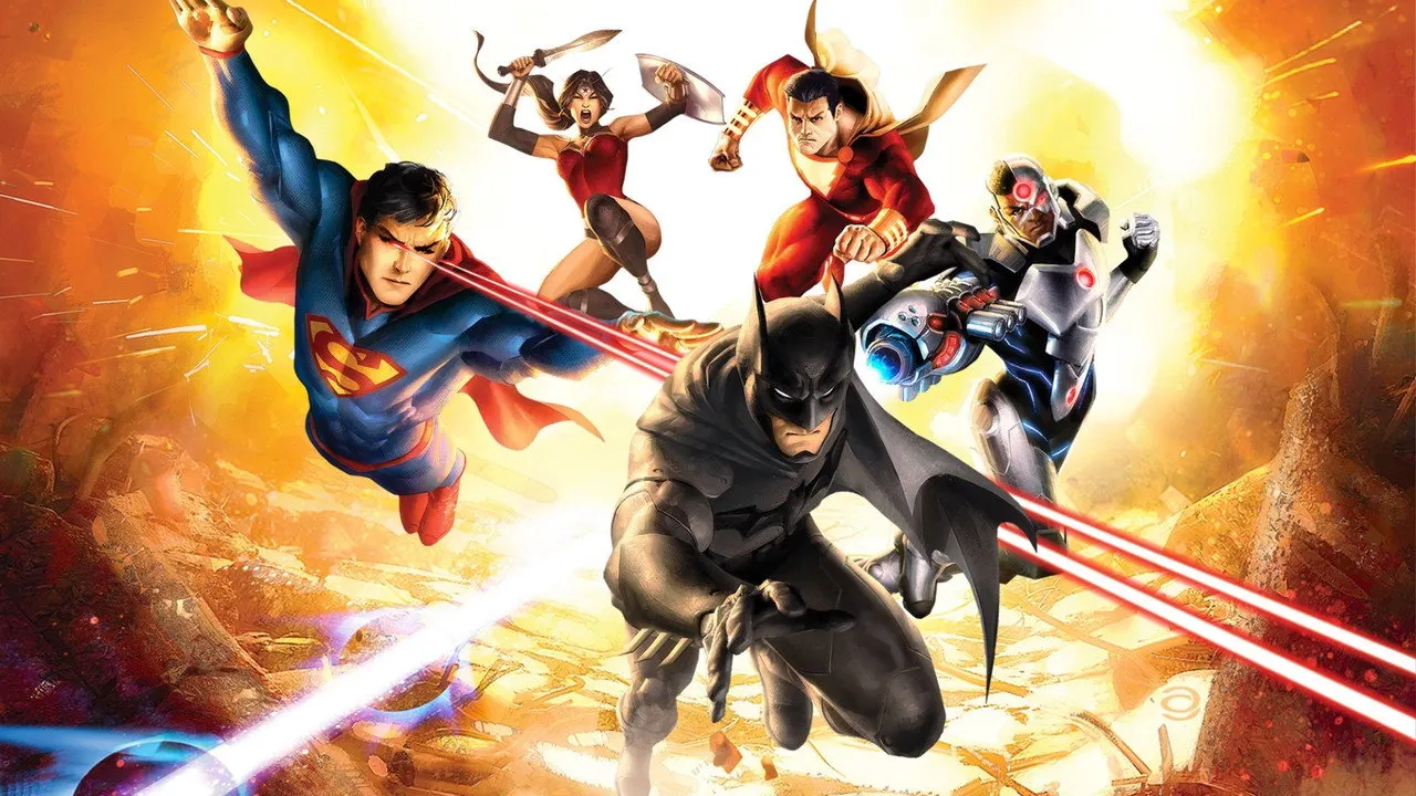 Cena de Liga da Justiça: Guerra (2014)