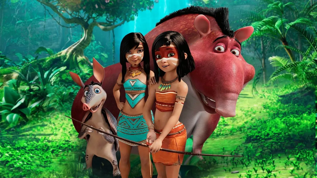 Cena de Ainbo: A Guerreira da Amazônia (2021)