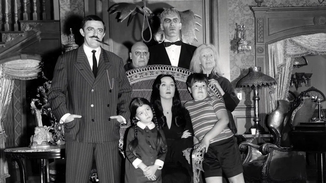 Cena de A Familia Addams (1964)