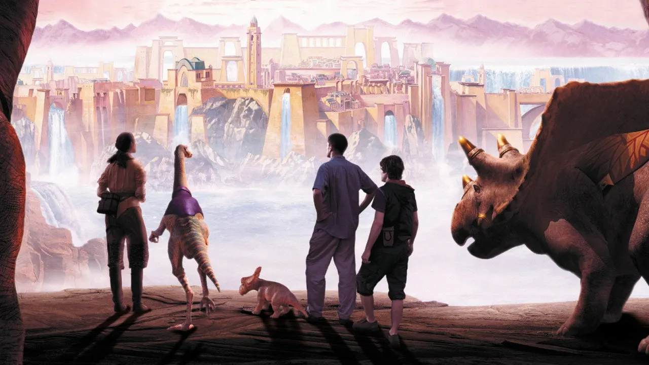 Cena de Dinotopia A Terra dos Dinossauros (2002)