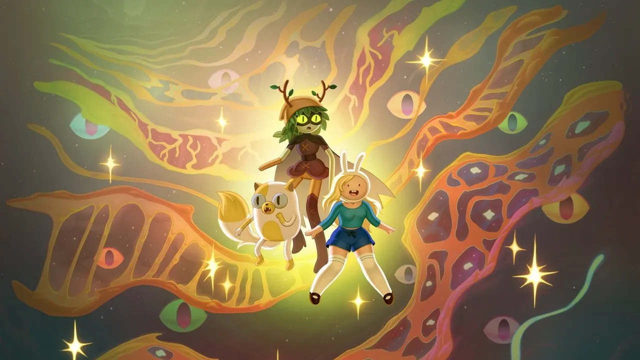 Cena de Hora de Aventura com Fionna e Cake (2023)