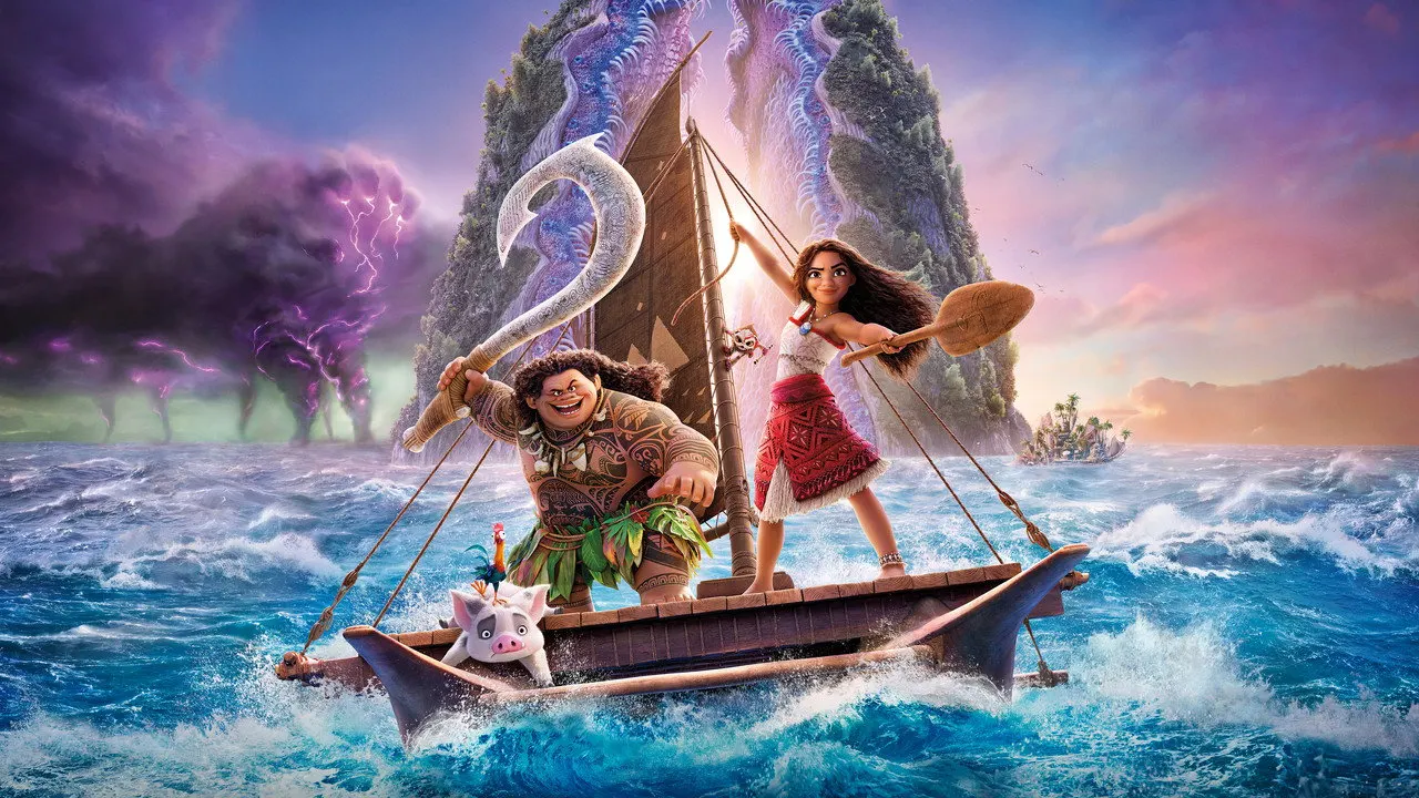 Cena de Moana 2 (2024)