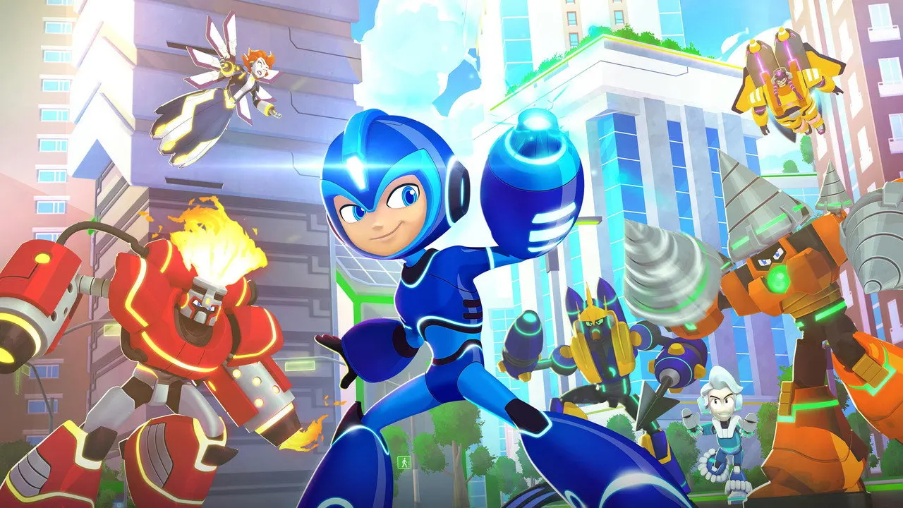 Cena de Mega Man Fully Charged (2018)