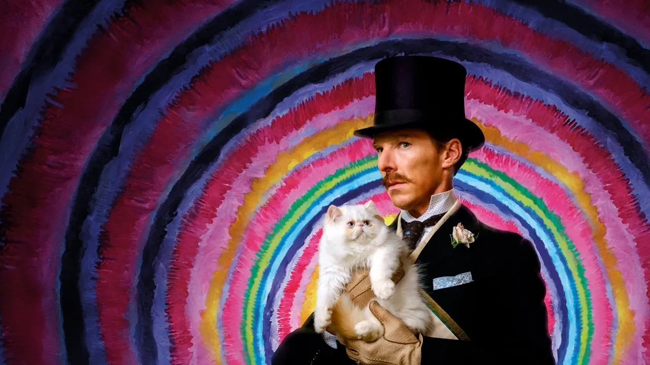 Cena de A Vida Eletrizante de Louis Wain (2021)