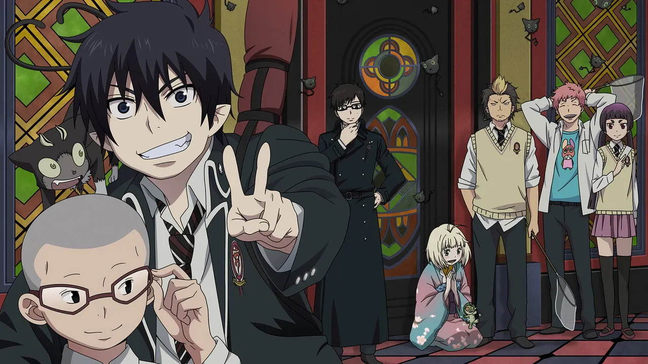 Cena de Blue Exorcist (2011)
