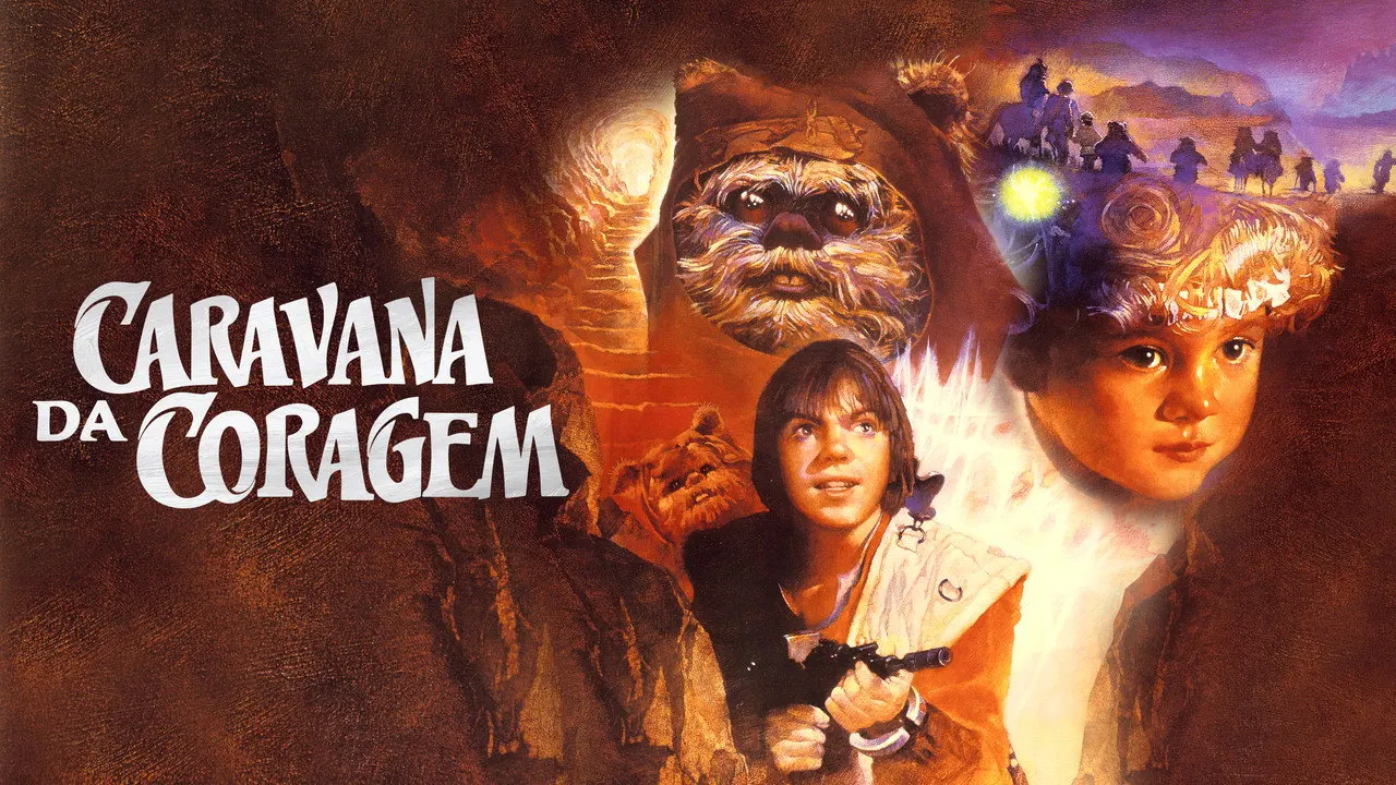 Cena de Caravana da Coragem - Uma Aventura Ewok (1984)