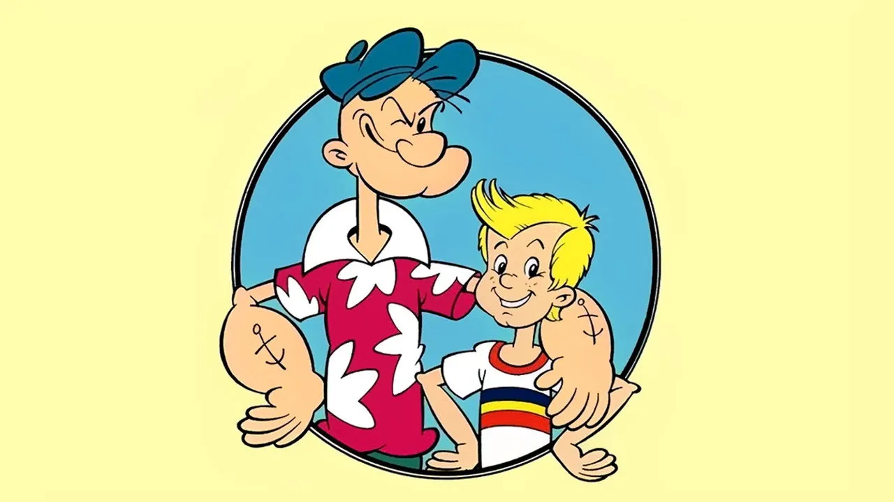 Cena de Popeye e Filho (1987)