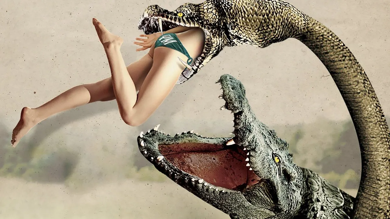 Cena de Pânico no Lago: Projeto Anaconda (2015)