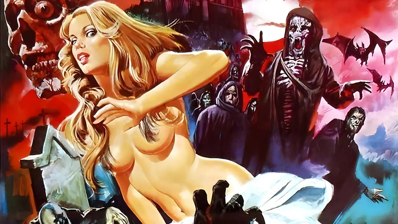 Cena de Une vierge chez les morts-vivants (1973)